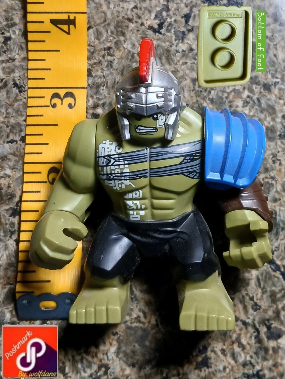 MeanGreens#2 - a Listing For The Lego Hulk From Marvel -See Video2 Of 3 & Photos - Picture 7 of 7